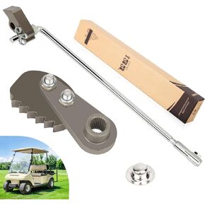 10L0L Park Brake Latch Kit for Club Car DS, Carryall, Turf 1995-up G&E Golf Cart, Replace OEM#1011877-02 1017322 1019185-01