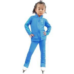 LIUHUO Ladies Skating Jacket Pants Suit Girls Training Clothes Skating Top Leggings