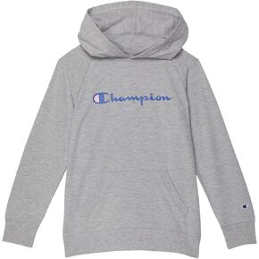 Champion Girl's Classic Script French Terry Hoodie (Big Kids)
