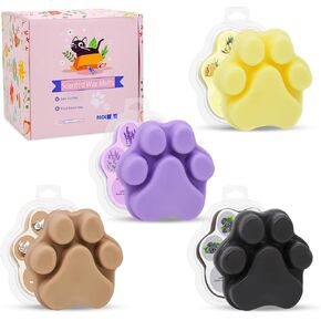 Scented Wax Melts Wax Cubes, 8 Pack Natural Soy Wax Assorted Colored Variety Tarts - Lavender, Pineapple, Sweet Orange, Cotton, Ocean, Lily, Vanilla&Cream and Blackberry Fragrances for Home