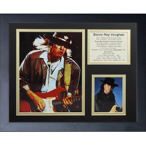 مجموعة صور بإطار من Legends Never Die "Stevie Ray Vaughan II، مقاس 11 × 14 بوصة، (16242U) in Kuwait