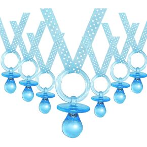 JC HUMMINGBIRD 24 Pieces Girl Pacifiers Necklace for Party Favor, Pink,