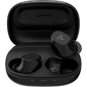Poly – Voyager Free 20 – True Wireless Earbuds in Black - Adaptive ANC, AI Enhanced Audio and Personalized Comfort - Works with PC/Mobile