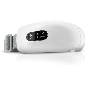 NOWWISH Eye Massager with Heat and Compression - Smart Eye Mask with Bluetooth Music and Vibration, Perfect Birthday Gifts for Women Men