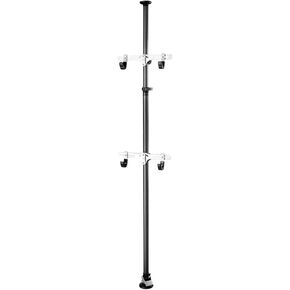 Topeak Dual Touch Bike Storage Stand , L x W x H ﻿44 x 34 x 214 cm (Open) / ﻿17.3" 13.4" x 84.3"