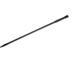 SPARTA 41225EC03 Fiberglass Broom Handle, Mop Handle, Replacement Handle With Acme Threaded Tip For Commercial Cleaning, 48 Inches, Black, (Pack of 12)