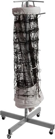 Tandem Sport Volleyball Double Net Storage Rack - Holds 2 Standard Nets - Volleyball Equipment Storage - Volleyball Net Rack in Kuwait