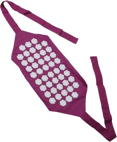 Acupressure Belt Relaxing Stress Relief Cotton Fabric ABS Flower Shaped Acupressure Massage Mat for Home in Saudi Arabia