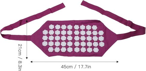 Acupressure Belt Relaxing Stress Relief Cotton Fabric ABS Flower Shaped Acupressure Massage Mat for Home in Saudi Arabia
