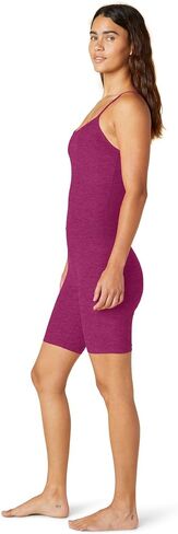 Beyond Yoga Spacedye Get in Gear Biker Jumpsuit Electric Peach Heather SM (US Women's 4-6) in Saudi Arabia