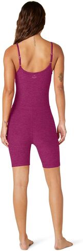 Beyond Yoga Spacedye Get in Gear Biker Jumpsuit Electric Peach Heather SM (US Women's 4-6) in Saudi Arabia