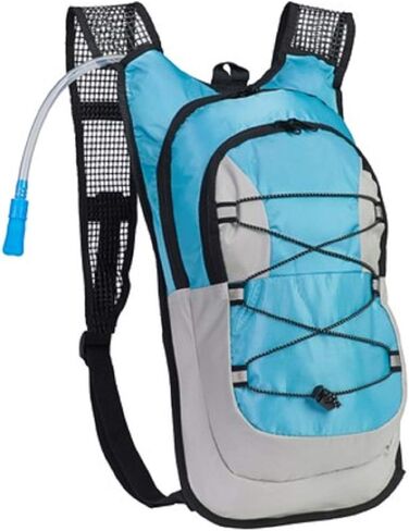 Black Mountain Products Hydration Pack - 2 Liter Water Bladder with Extra Large Storage Compartment in Saudi Arabia