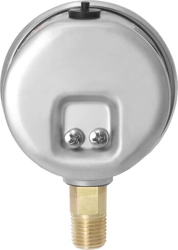 مقياس ضغط الخدمة العامة WISE P254 63 مم (2 بوصة)، قرص 1/4 بوصة NPT(M)، اتصال سفلي، 0 ~ 1500 رطل لكل بوصة مربعة (النوع الجاف)، صنع في كوريا in Kuwait