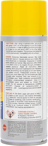 CECCORP Super Glue Accelerator C-Set, 200 ml (6.8 fl oz), Speed up Drying Time of CA Glues in Saudi Arabia