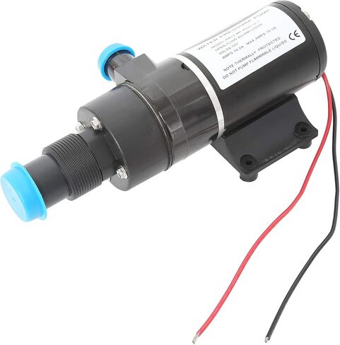 Amarine Made 12V 45 LPM RV Mount Macerator مضخة مياه الصرف الصحي للقارب RV Marine مضخة Macerator، تحضير ذاتي، تشغيل الحماية الجافة، إخلاء النفايات in Saudi Arabia