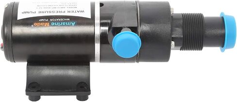 Amarine Made 12V 45 LPM RV Mount Macerator مضخة مياه الصرف الصحي للقارب RV Marine مضخة Macerator، تحضير ذاتي، تشغيل الحماية الجافة، إخلاء النفايات in Saudi Arabia