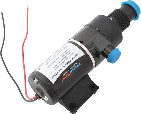 Amarine Made 12V 45 LPM RV Mount Macerator مضخة مياه الصرف الصحي للقارب RV Marine مضخة Macerator، تحضير ذاتي، تشغيل الحماية الجافة، إخلاء النفايات in Saudi Arabia