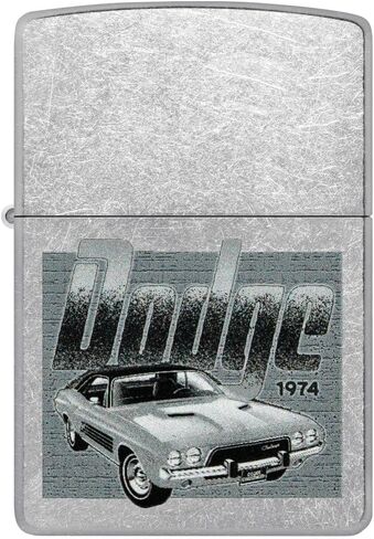 Zippo Dodge Street Chrome Pocket Lighter in Saudi Arabia