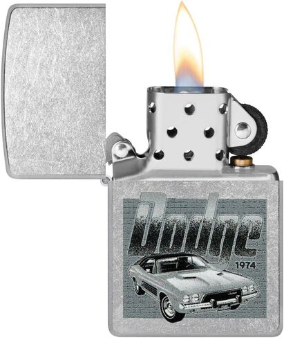 Zippo Dodge Street Chrome Pocket Lighter in Saudi Arabia