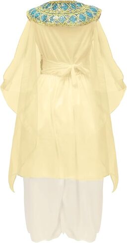 Girls Cleopatra Costume Kids Egyptian Costume Dress Cape Belt Collar Headpiece Wrist Cuffs Egyptian Outfit 4-12 Years in Kuwait