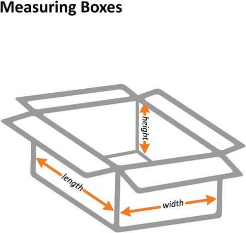 SHIP NOW SUPPLY 28x28x8 Flat Corrugated Boxes, Flat, 28L x 28W x 8H, Pack of 10 | Shipping, Packaging, Moving, Storage Box for Home or Business, Strong Wholesale Bulk Boxes in Saudi Arabia