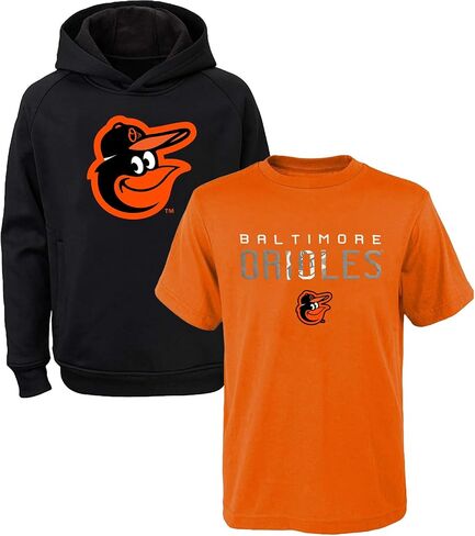 Outerstuff MLB Youth Boys (8-20) Performance Hoodie & Tee Combo, Team Variation in Saudi Arabia