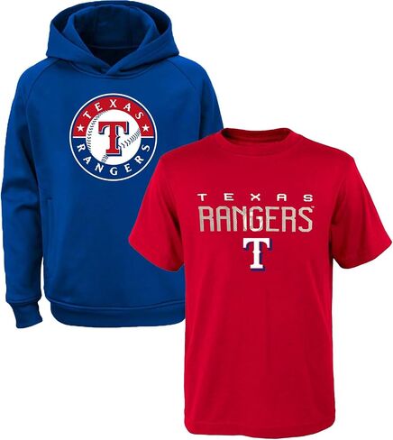 Outerstuff MLB Youth Boys (8-20) Performance Hoodie & Tee Combo, Team Variation in Saudi Arabia