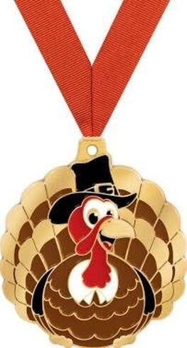 Crown Awards Thanksgiving Medals - Thanksgiving Turkey Medal Prime in Saudi Arabia