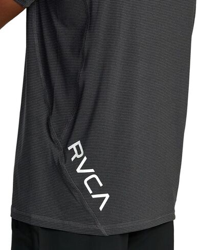 فتحة تهوية رياضية للرجال من RVCA مخططة Ss in Kuwait