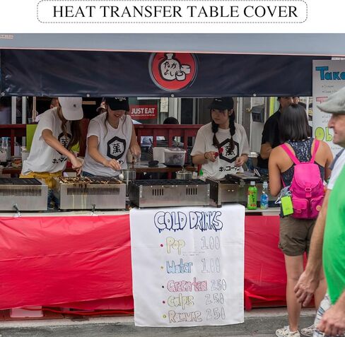 1 Pcs Sublimation Table Runner Heat Transfer 36 x 72 Inch Table Cover Waterproof White Table Runner Machine Washable Twill Blanks Table Banner for Birthday Wedding Party Banquet Restaurant in Kuwait