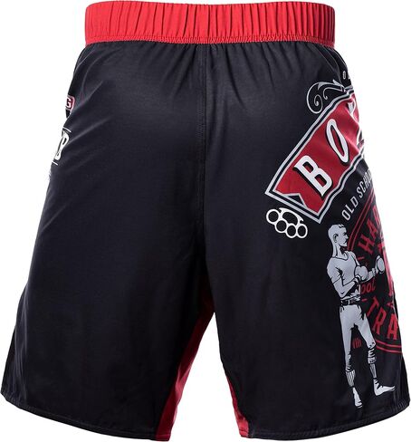 Hardcore Training Fight Shorts Men's Boxing MMA Combat BJJ Grappling Fitness Muay Thai Kickboxing No Gi in Saudi Arabia