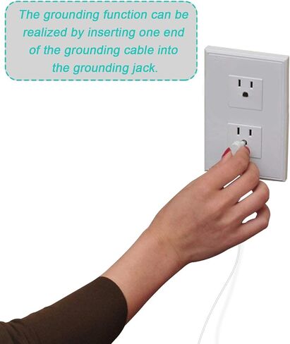 Grounding Sheet for Sleeping, Conductive Silver Fiber Grounding Mat with 15 ft. Grounding Cord, Grounding Sheets for Better Sleeping and Pain Relieving (27x52 inch) Grey in Saudi Arabia