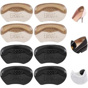 Heel Pads for Shoes, Heel Pads for Shoes That are Too Big, Heel Grips for Womens Shoes Soft High Heel Comfort Pads Heel Protectors for Loose Shoes, Stop Heel Pain, Heel Blisters(4 Pairs)