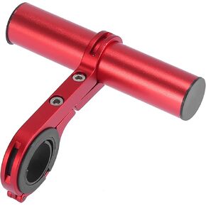 X AUTOHAUX Aluminum Alloy 10cm Bike Handlebar Extender Extension Bracket Clamp for Bicycle Speedometer Headlight Light Lamp Holder