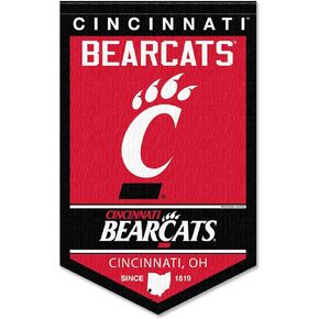 College Flags & Banners Co. Cincinnati Bearcats Heritage History Banner Pennant
