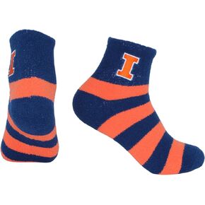 Illinois Fighting Illini Fuzzy Socks