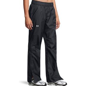 Under Armour - Womens Cloudstrike Rain Pant Pants, Color Pitch Gray/Black (012), Size: Large in Kuwait
