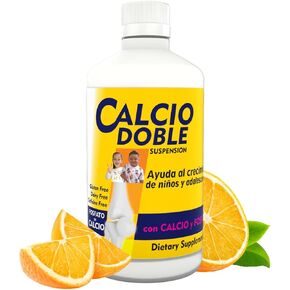 Calcio Doble con Calcio y Fósforo para Niños y Jóvenes, 11.5 fl oz in Saudi Arabia