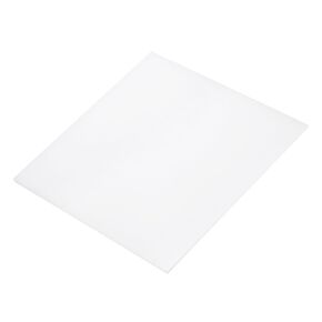 DMiotech 8 x 8 x 1/16 Inch Plastic UHMW Sheets, Ultra High Molecular Weight Polyethylene, Opaque White Polyethylene Board for Automotive, Chemical, Manufacturing, DIY Home Kitchen