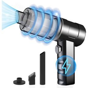 New Computer Vacuum Cleaner-Compressed Air Duster-Air Blower Powerful-Electric Air Dusters-Replace Compressed Air Cans for PC, Computer, Car -Vacuum Keyboard Cleane