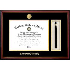 Campus Images Boise State University 14 x 11 Inches Tassel Box and Diploma Frame