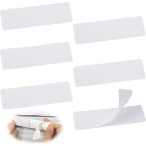 6 Sets Horizontal Blinds Replacement Slats Mini Blind Slat Repair Kit 2.9 × 0.9 Inches White Blind Fixers not Transparent Horizontal Blinds Replacement Slats or Parts for Repair Damaged Blinds Blades