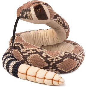 VIAHART Rambo The Rattlesnake - 4.5 Foot Long Stuffed Animal Plush Snake - by TigerHart Toys