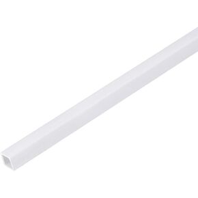 uxcell 4pcs ABS Model Rectangular Square Tubing, 6mm(1/4") x 6mm(1/4"), 0.5m