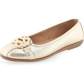Aerosoles Women's Big Bet Flat Heel, White, 7