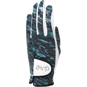 Glove It Ladies Golf Glove - Lightweight and Soft Cabretta Leather Golf Glove for Womens, Features UV Protection - Sea Glass