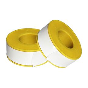 Teflon Tape (PTFE) Pipe Sealing Tape 3/4 inch Wide x 480 inch Long White (2 Rolls)