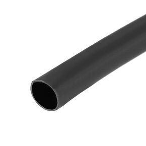 uxcell Heat Shrink Tubing, 3/16"(4.8mm) Dia 8.9mm Flat Width 3:1 Rate Shrinkable Tube Cable Sleeve 10ft - Black