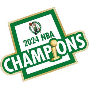 Desert Cactus Boston Celtics 2024 Champions Championship NBA Officially Licensed Sticker Vinyl Decal Laptop Water Bottle Car Scrapbook (2024 Champions IND Sticker)