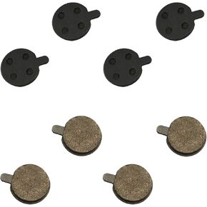 4 أزواج من وسادات فرامل القرص شبه المعدنية ملحقات بديلة لفرامل الفرامل الدوارة أجزاء وسادة منخفضة الضوضاء للدراجة الكهربائية in Kuwait